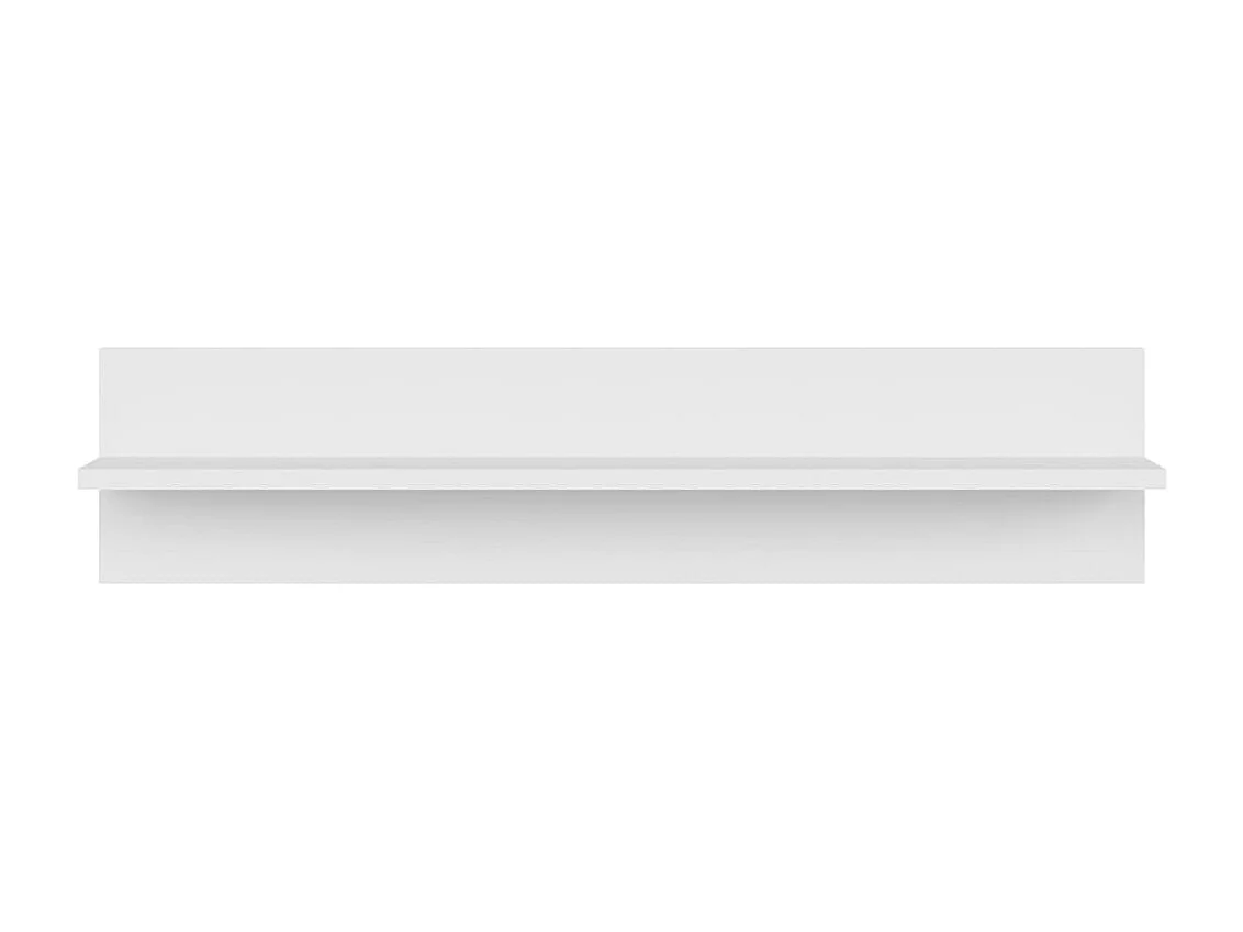 Étagère murale 2 pc Blanc 80x11,5x18