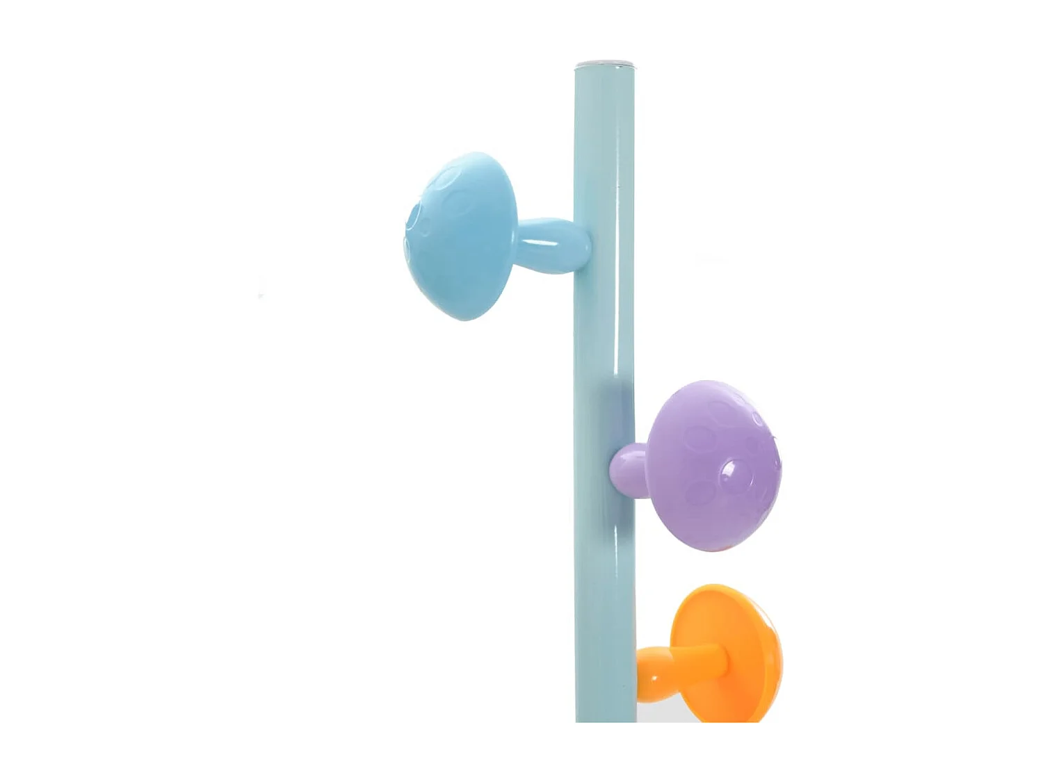 Porte-manteau sur pied SOLY – Métal & Base lestées – H 172cm-Bleu