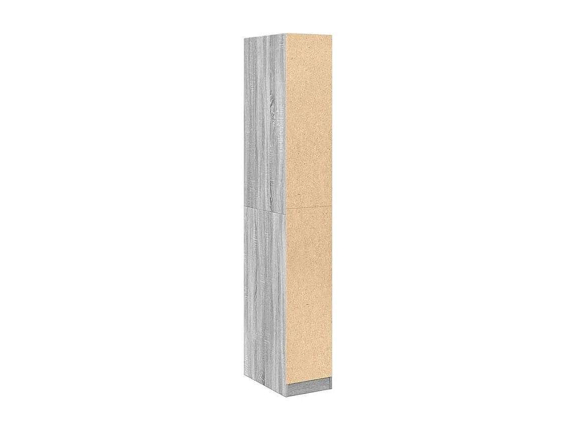 Armoire dressing 4 étagère 30cm - Collection Taken-Chêne gris