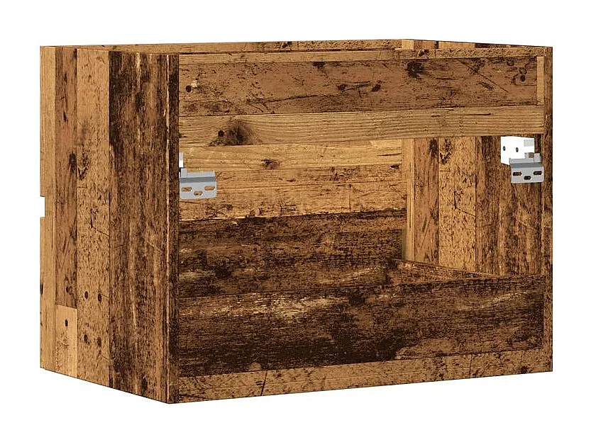 Armoire de salle de bain vieux bois bois d'ingénierie