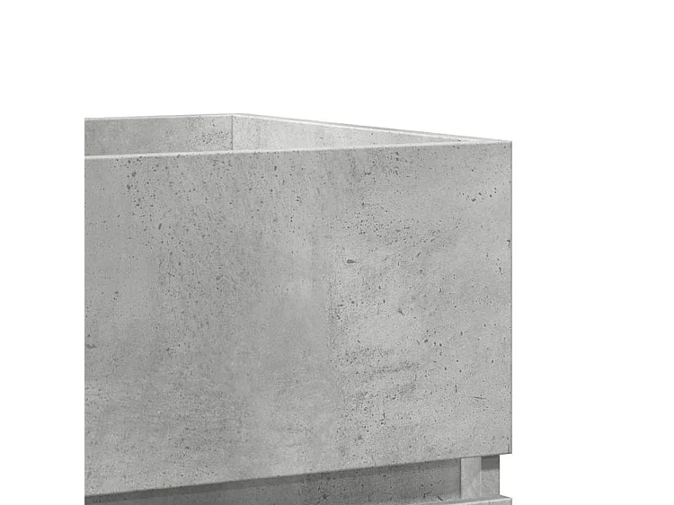 Armoire d'évier Gris béton 41x38,5x45 Bois d’ingénierie