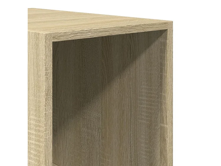 Armoire dressing 4 étagère 30cm - Collection Taken-Chêne clair