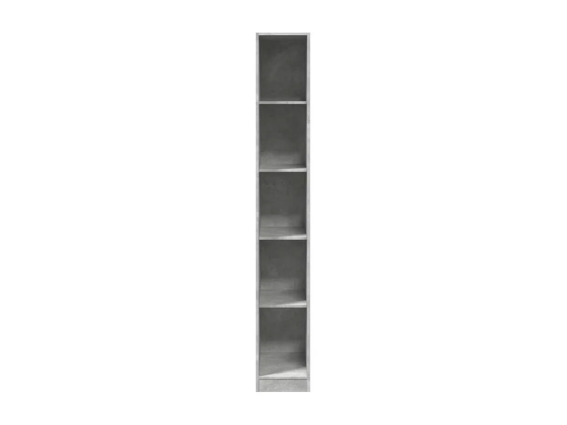 Armoire dressing 4 étagère 30cm - Collection Taken-Gris béton