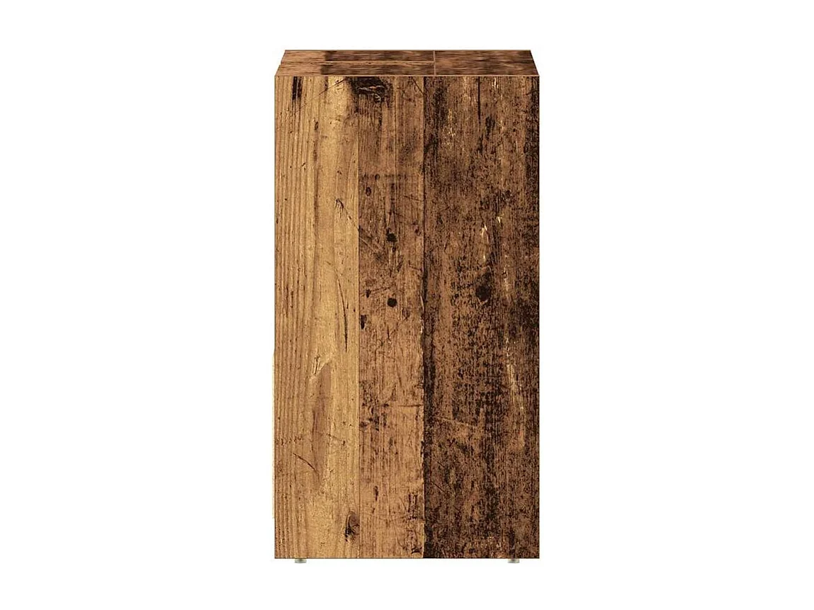 Armoire lavabo de salle de bain vieux bois 60x33x60