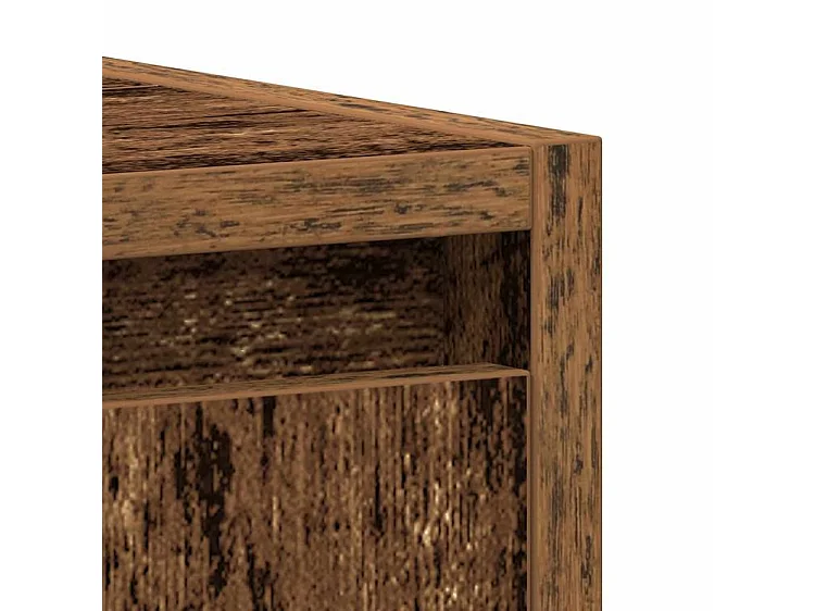 Armoire lavabo de salle de bain vieux bois 60x33x60