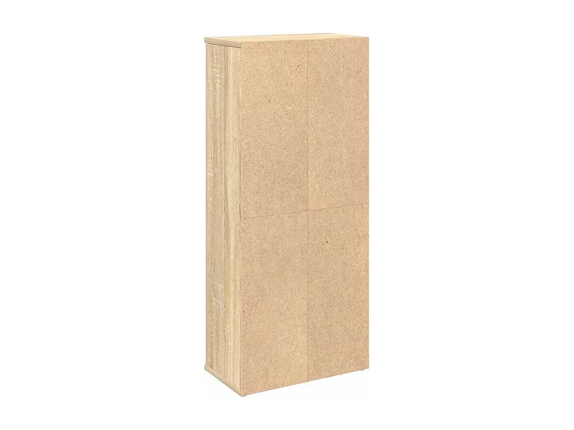 Meuble de salle de bain avec porte-rouleau chêne sonoma