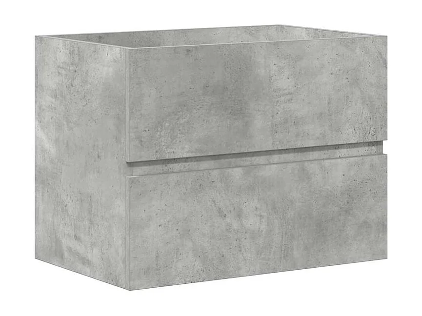 Ensemble de meuble de salle de bain 2 pc gris béton
