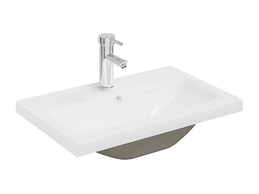 Ensemble de meuble de salle de bain 2 pc gris béton