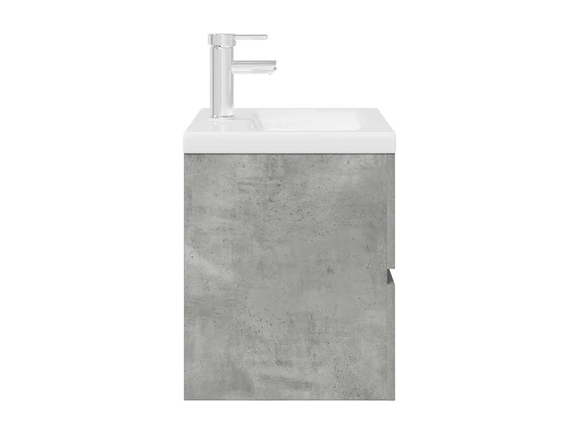 Ensemble de meuble de salle de bain 2 pc gris béton
