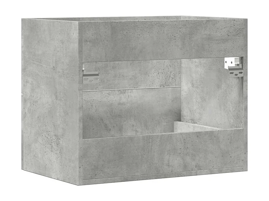 Armoire d'évier Gris béton 60x38,5x48
