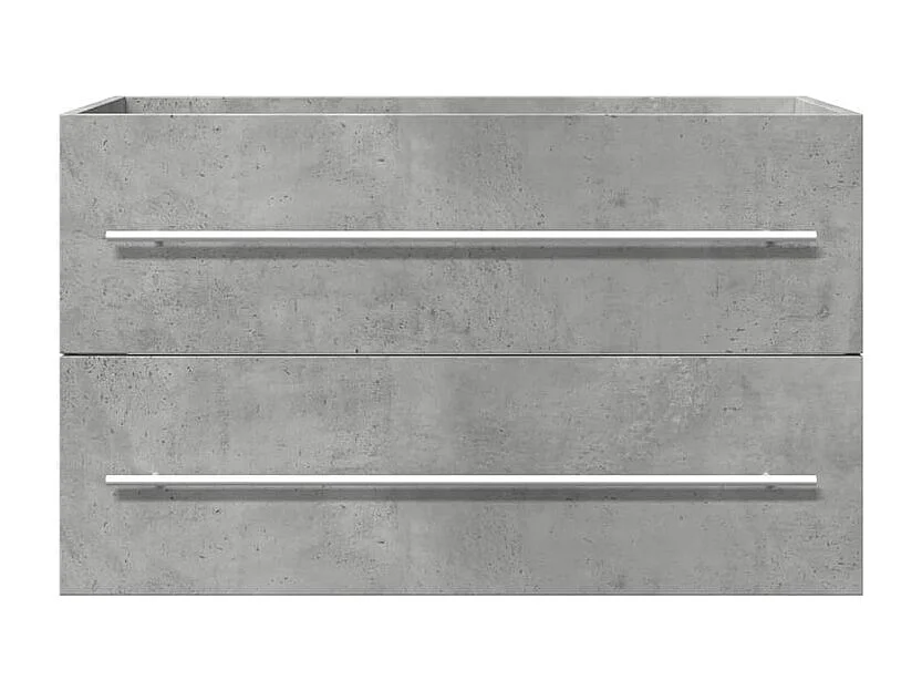 Armoire de lavabo chêne artisanal 80x38,5x48 bois ingénierie