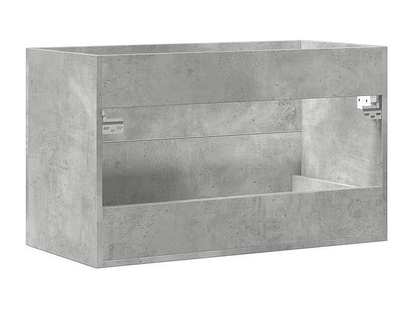 Armoire de lavabo chêne artisanal 80x38,5x48 bois ingénierie