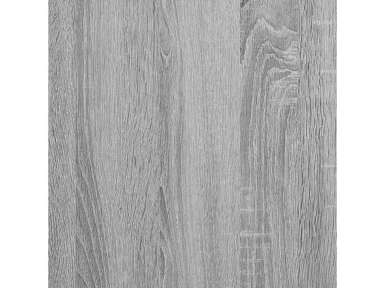 Armoire de lavabo de salle de bain sonoma gris 65x33x60