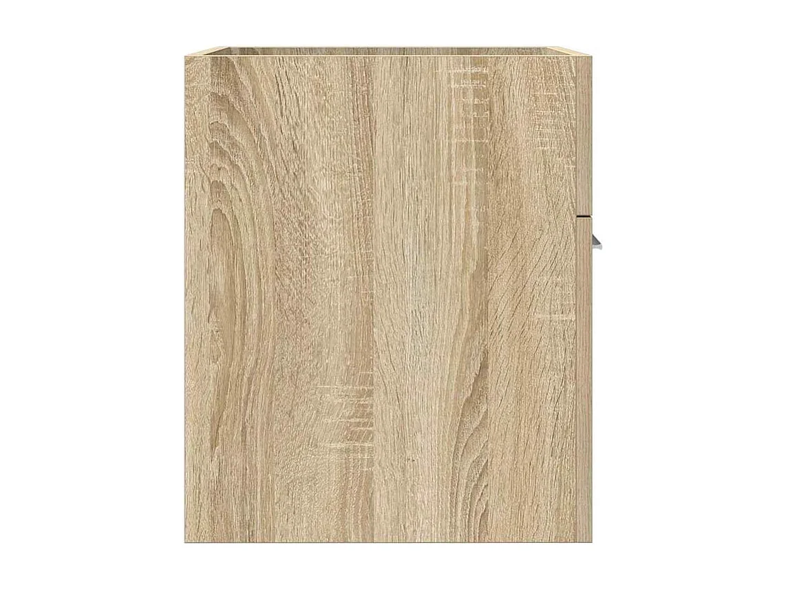 Armoire lavabo de salle de bain chêne sonoma 41x38,5x46