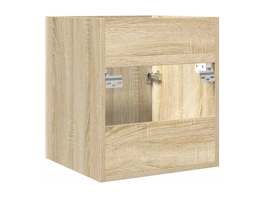 Armoire lavabo de salle de bain chêne sonoma 41x38,5x46
