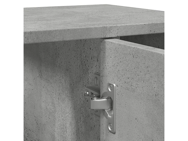 Armoire de salle de bain Gris béton 60x32x53,5