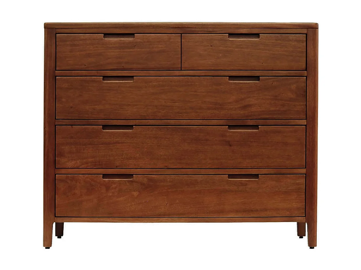 Commode VALENCIA – Bois massif d’acajou – 110cm