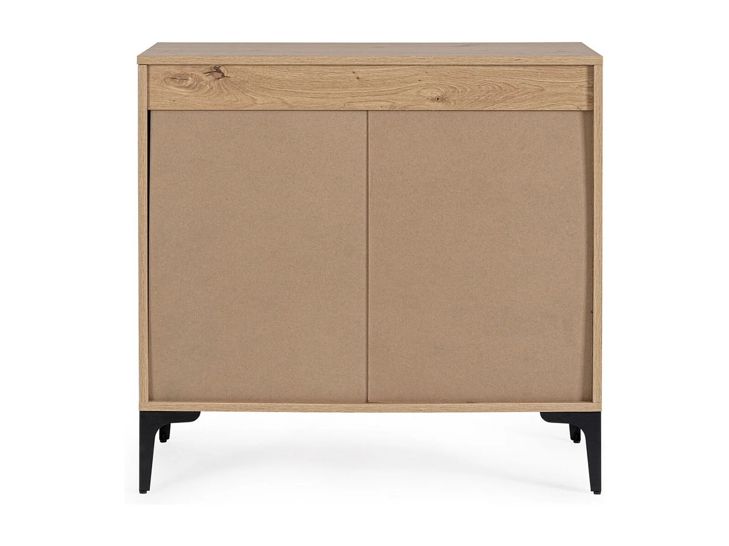 Commode 3 tiroirs MELYS 80cm – Métal & bois