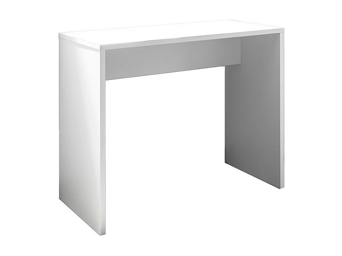 Nyou mat wit melaminehouten bureau L 90 cm