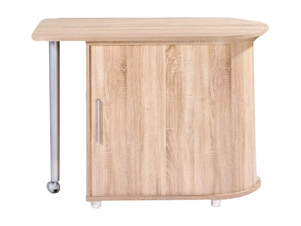 Bureau met draaibaar blad en Kool lichte houtopslag 105 cm