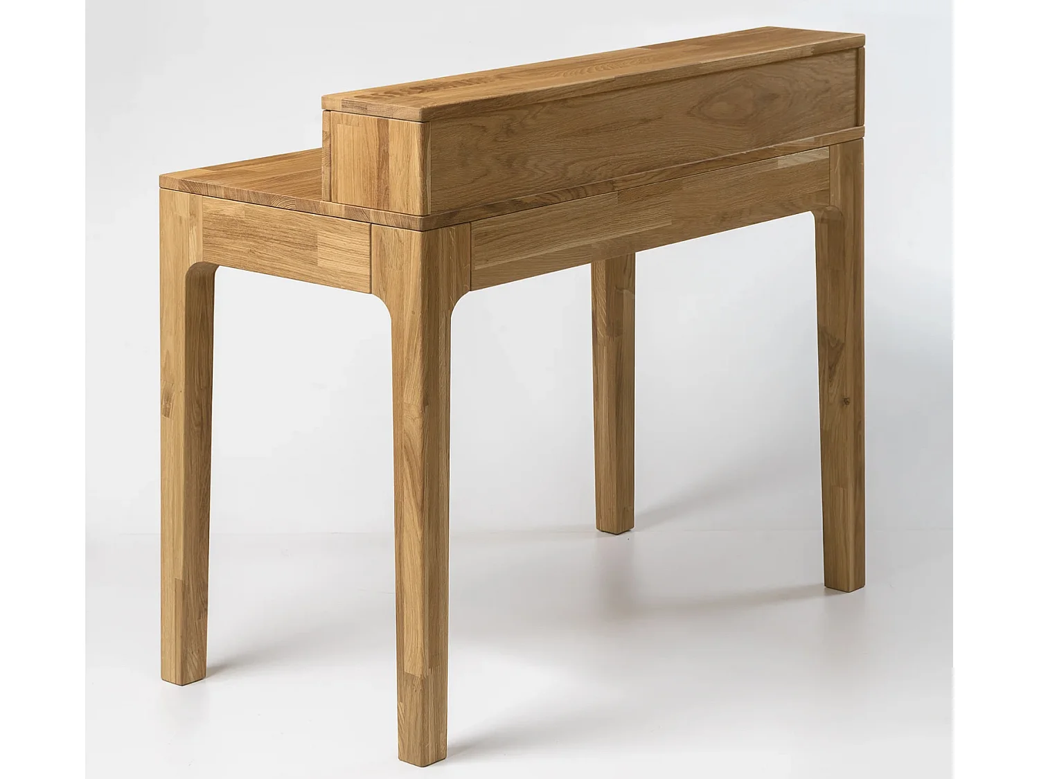 Bureau secrétaire en chêne massif Vetty 105cm