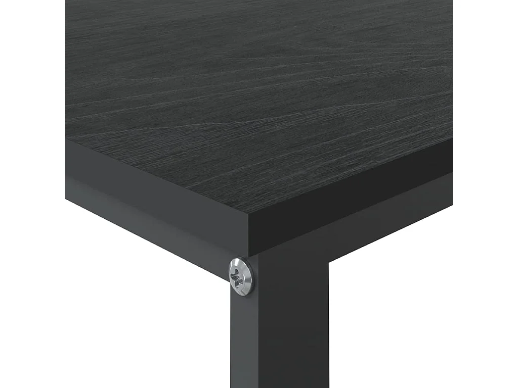 Bureau d'ordinateur Noir 110x60x73 2