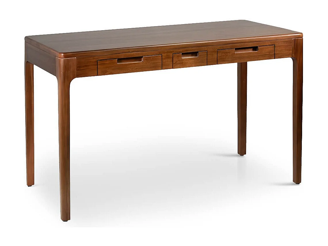 Bureau VALENCIA – Bois massif d’acajou – 120cm