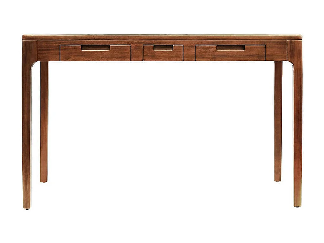 Bureau VALENCIA – Bois massif d’acajou – 120cm