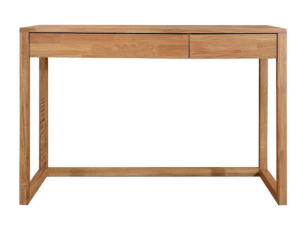 Bureau en bois de chêne massif Danark 110cm