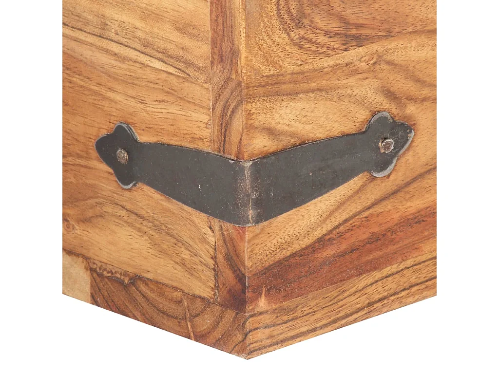 Coffre 40x40x40 Bois d'acacia solide