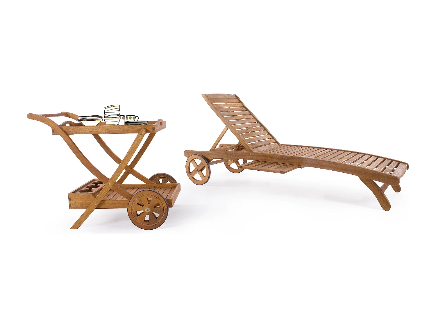 Bain de soleil NOEMI – Bois d’acacia huilé