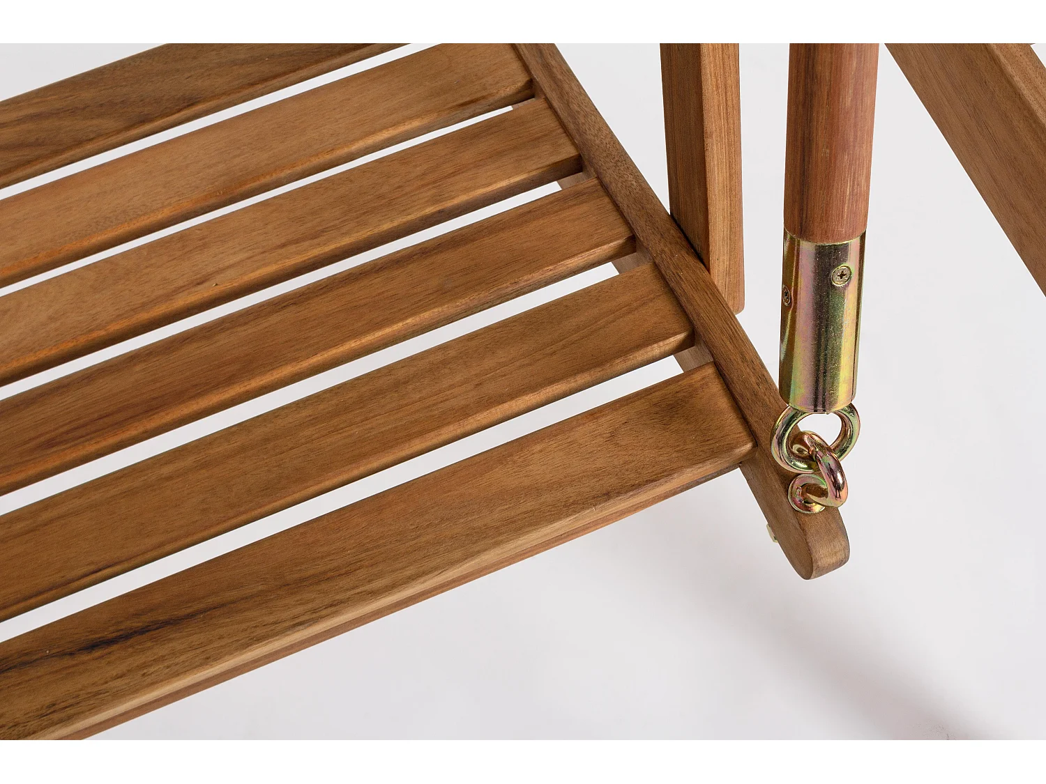 Balancelle 2 places NOEMI – Bois d’acacia huilé & coussins hydrofuges