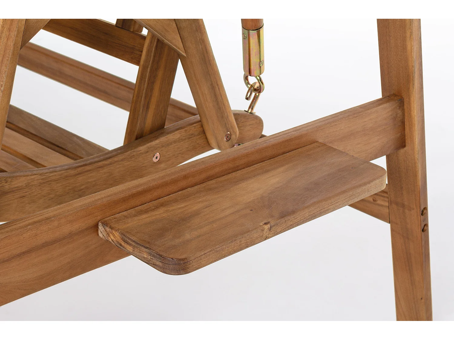 Balancelle 2 places NOEMI – Bois d’acacia huilé & coussins hydrofuges