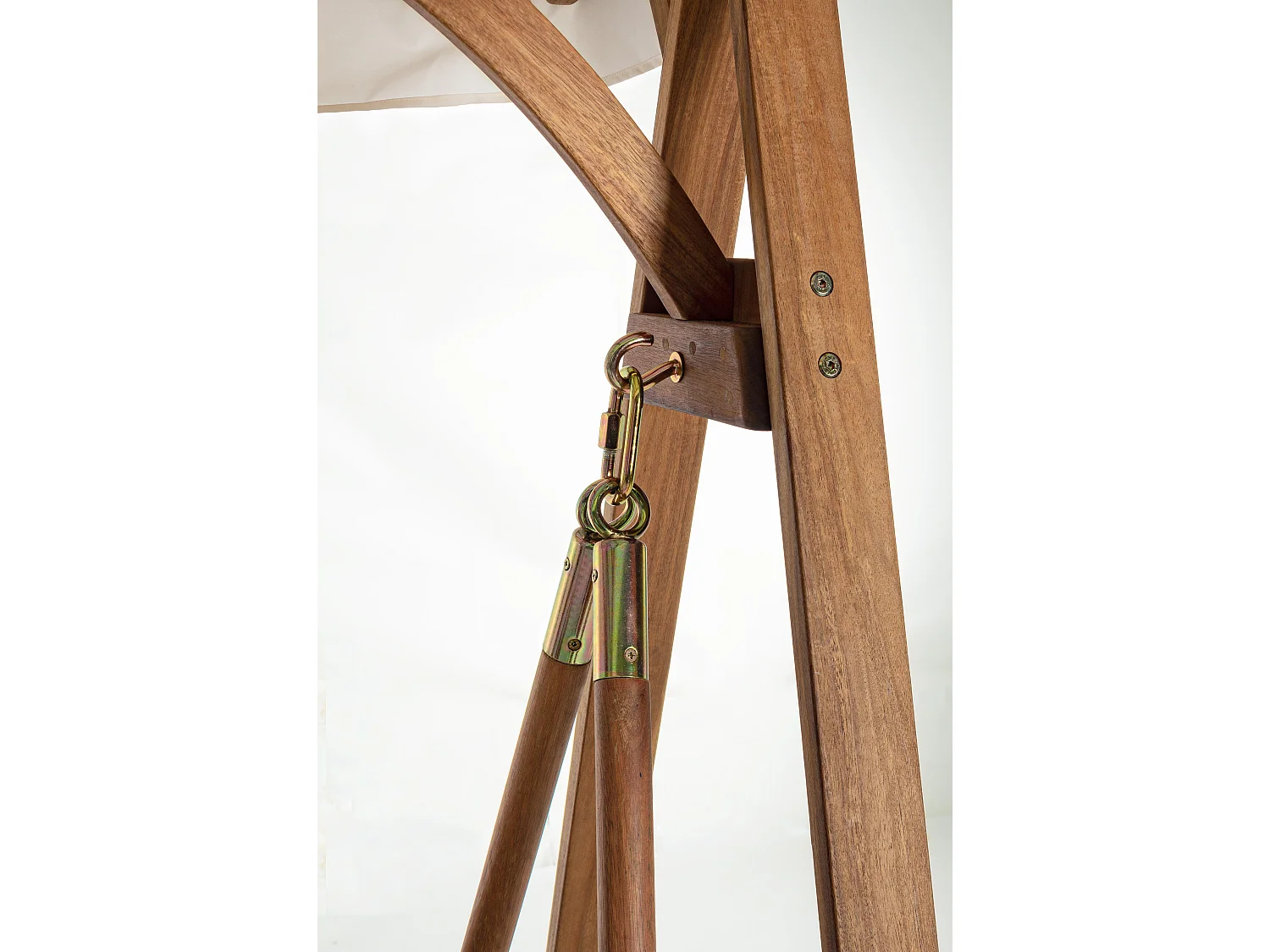 Balancelle 2 places NOEMI – Bois d’acacia huilé & coussins hydrofuges