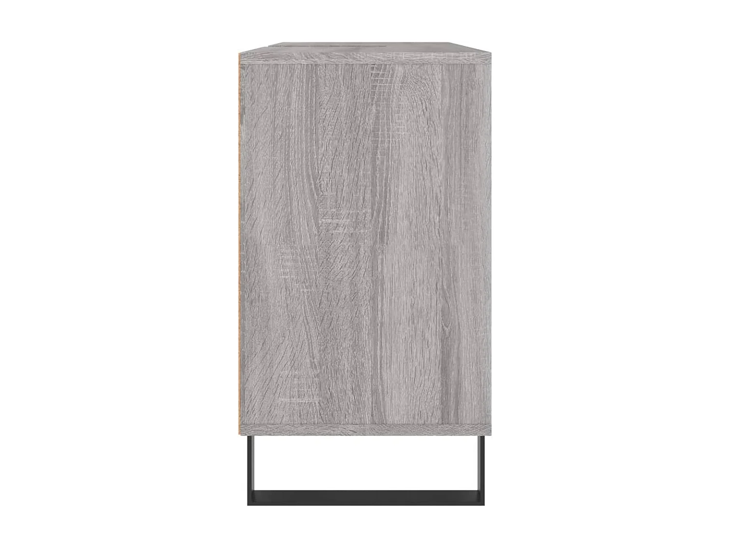 Armoire salle de bain sonoma gris 80x33x60 bois d'ingénierie