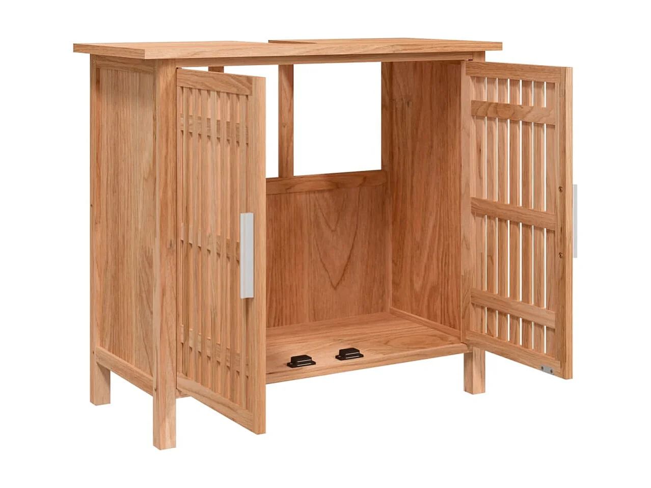 Armoire de salle de bain 66x29x61,5 Bois massif de noyer