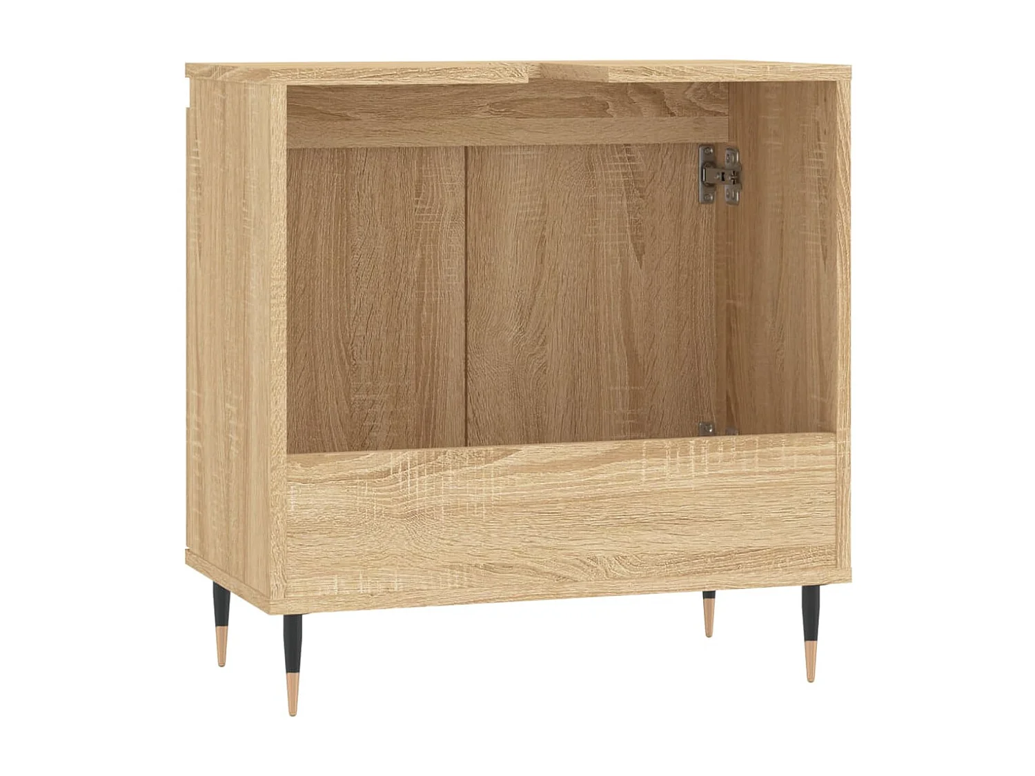 Armoire de bain chêne sonoma 58x33x60 bois d'ingénierie