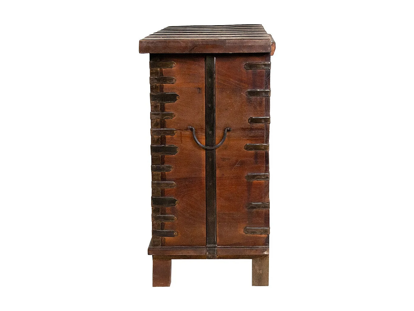 Coffre en bois massif recyclé KAPITA