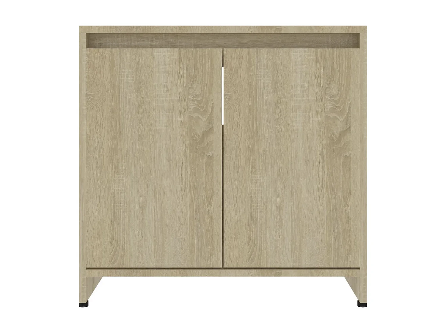 Meuble vasque Chêne sonoma 60x33x58 2