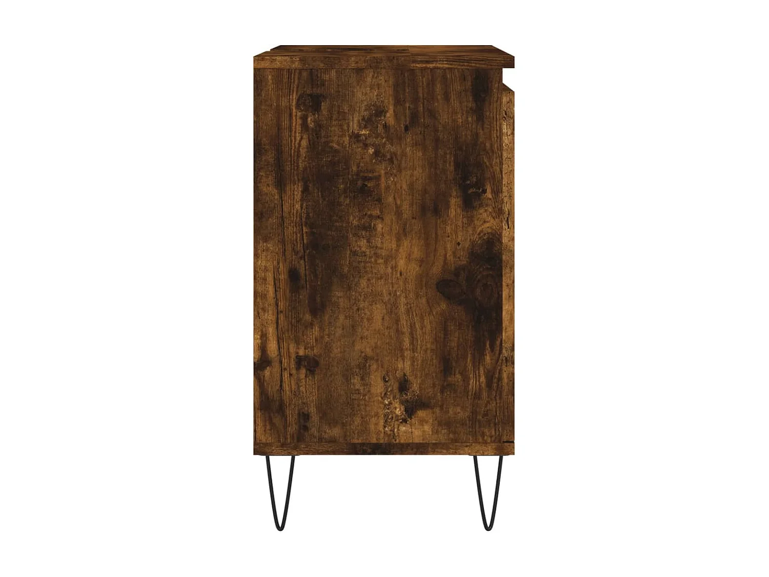 Armoire de bain chêne fumé 58x33x60 bois d'ingénierie
