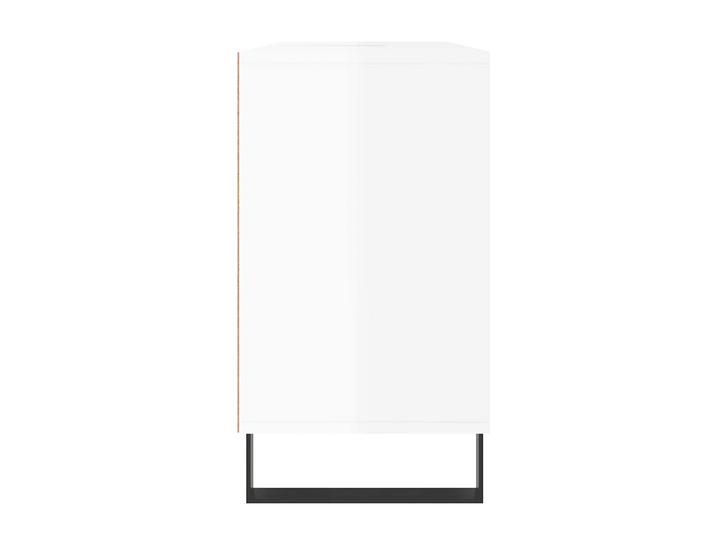 Armoire de salle de bain blanc brillant 80x33x60