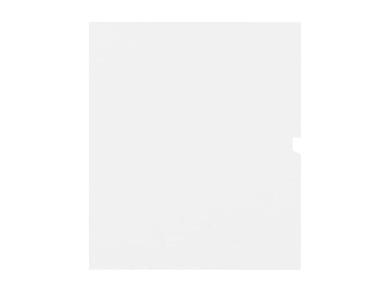 Armoire d'évier Blanc 90x38,5x45