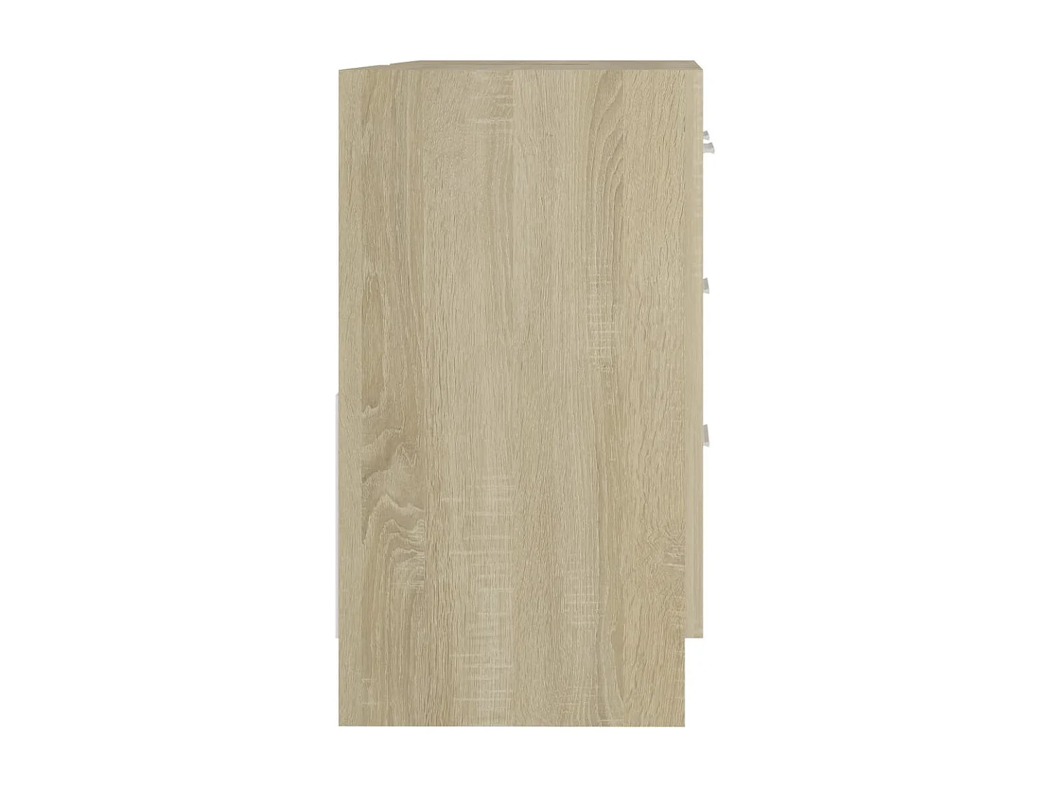 Armoire d'évier Chêne sonoma 63x30x54