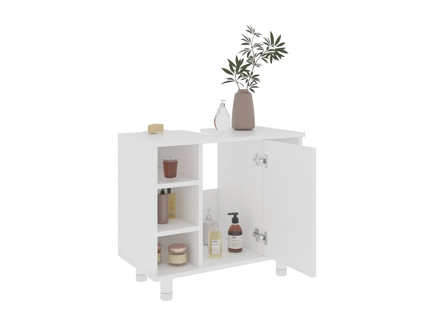 Armoire de salle de bain Blanc 60x32x53,5