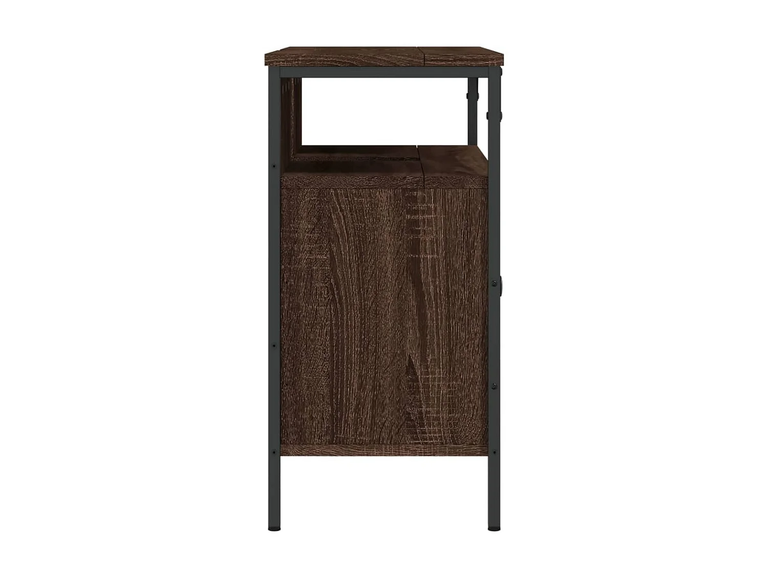 Armoire lavabo de salle de bain chêne marron 60x30x60