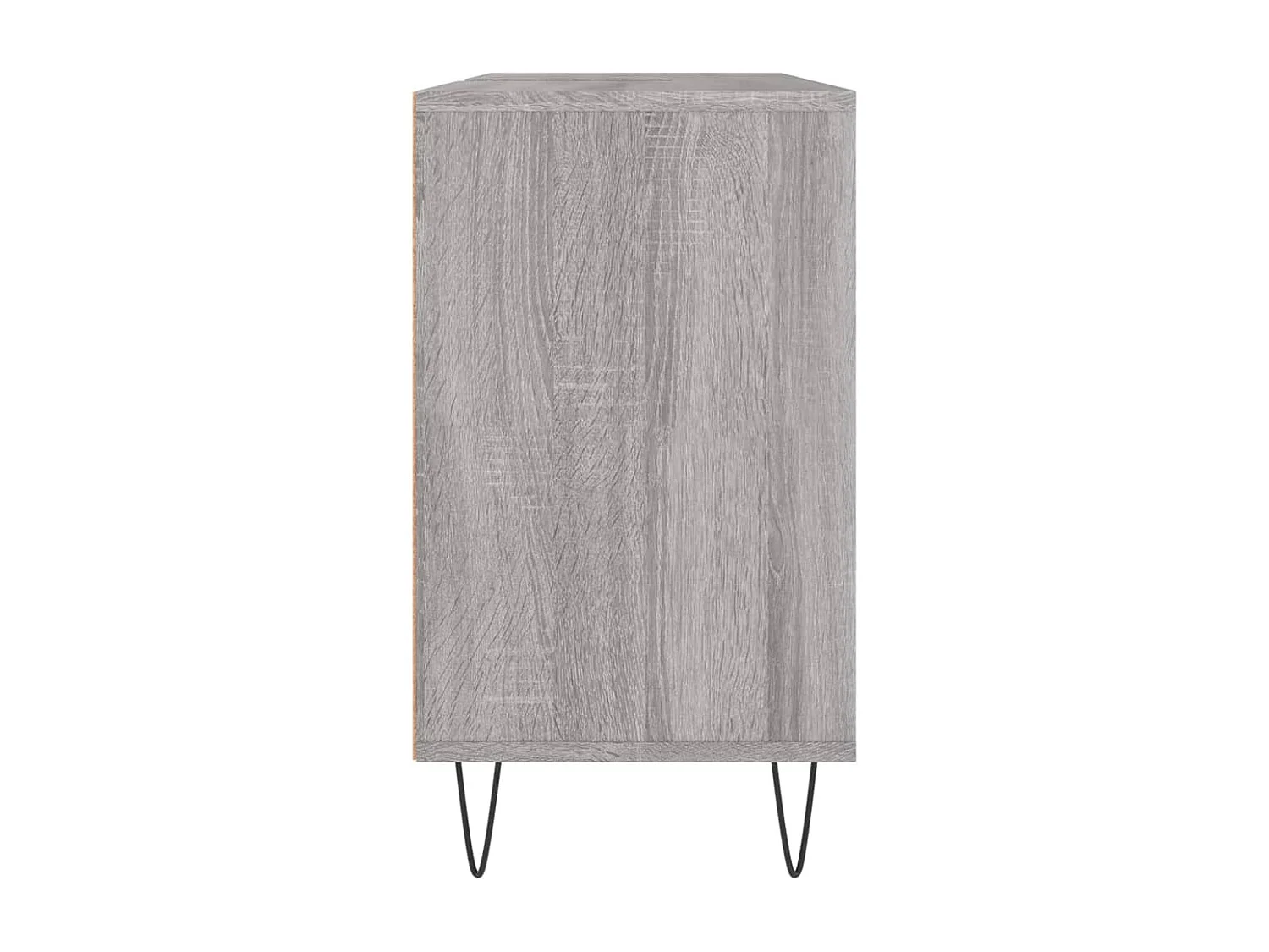 Armoire salle de bain sonoma gris 80x33x60 bois d'ingénierie