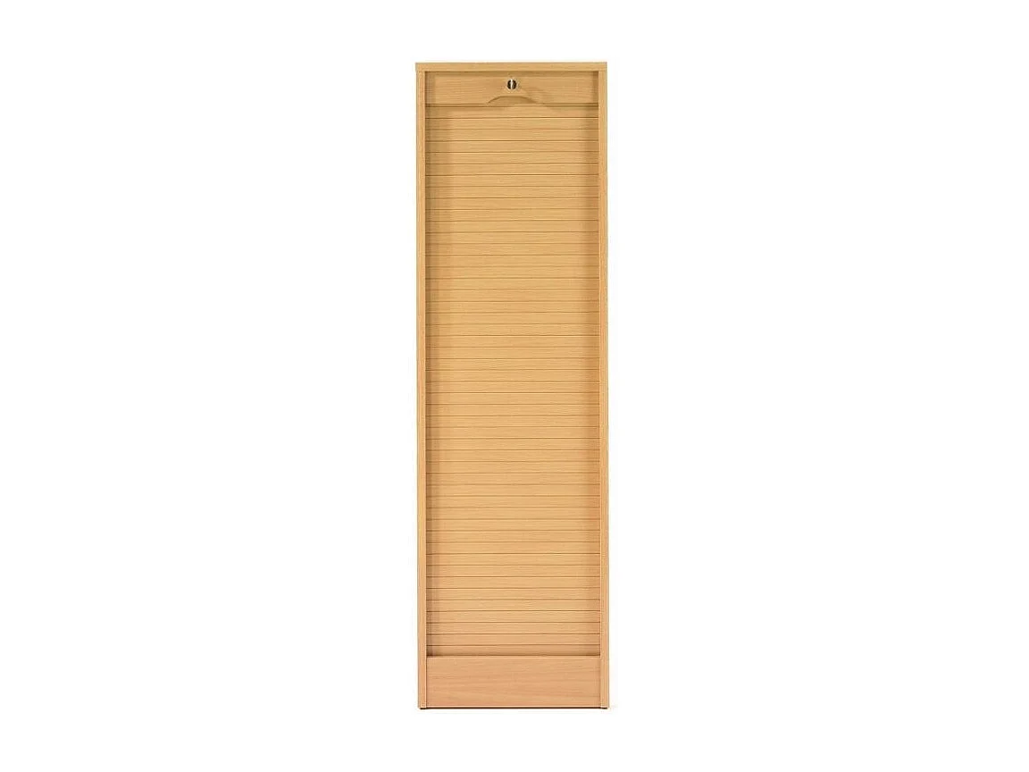 Classeur à rideau bois boirs clair Office 108cm