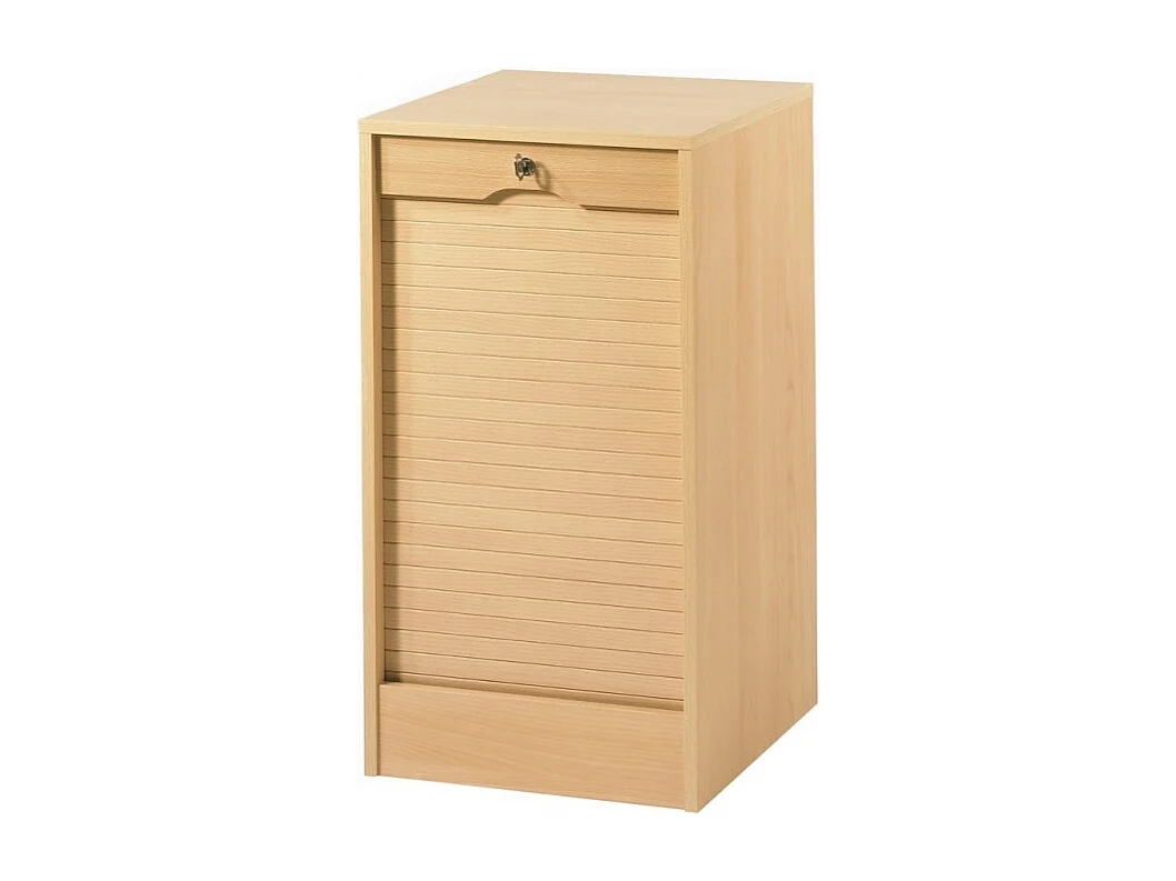 Kantoor beuken gordijn archiefkast 76 cm