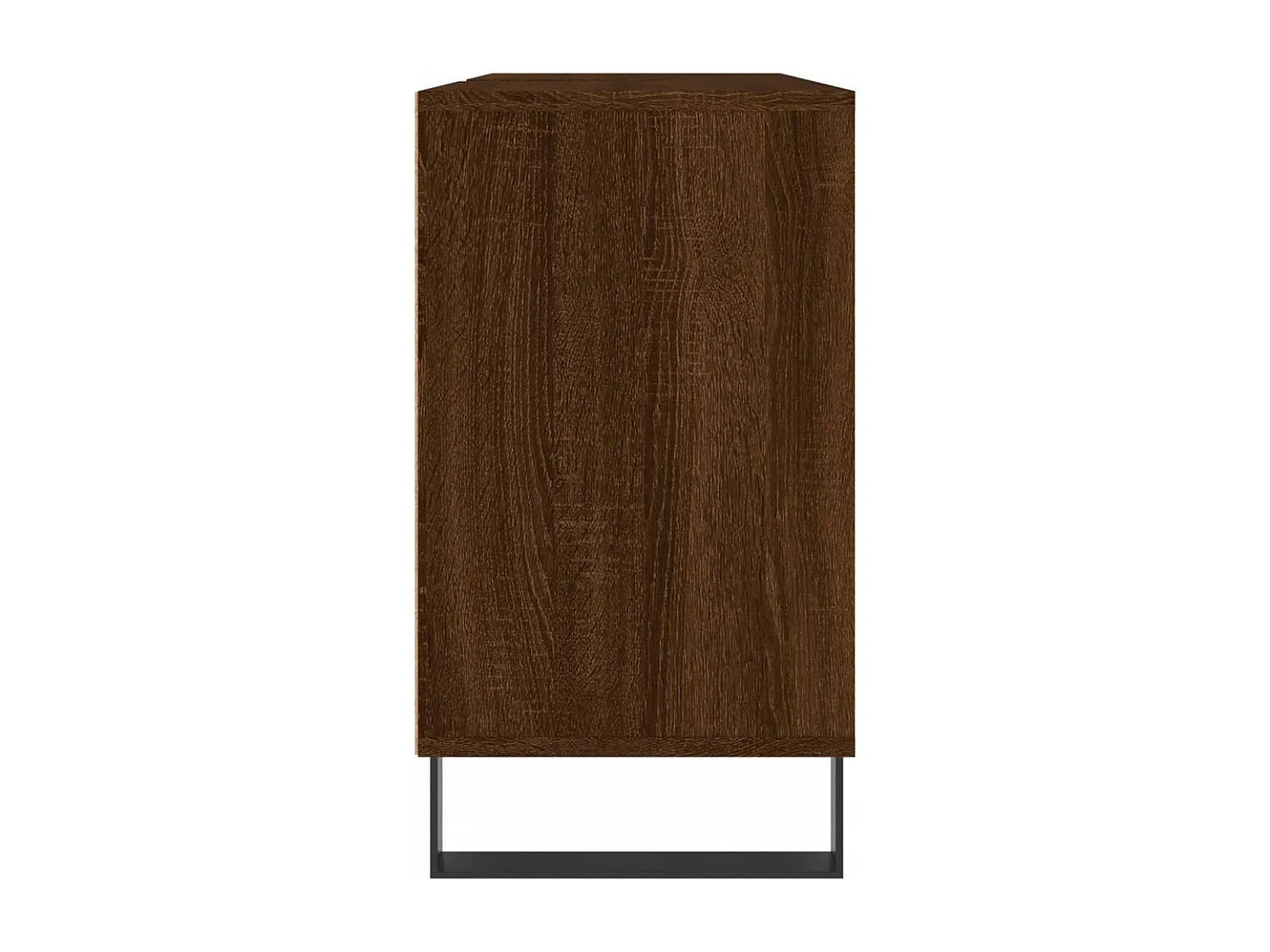 Armoire salle de bain chêne marron 80x33x60 bois d'ingénierie