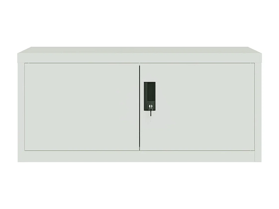 Classeur gris clair 90x40x130 acier